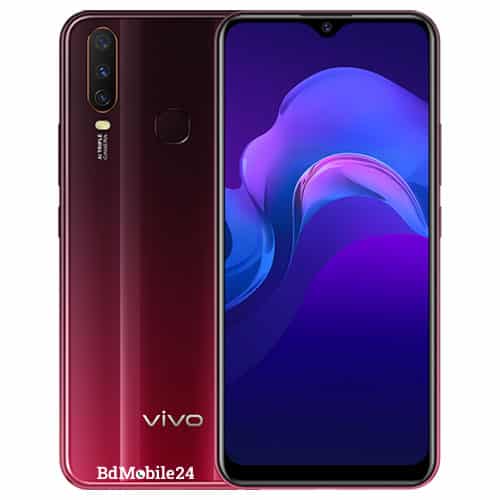 Vivo Y15 Burgundy Red