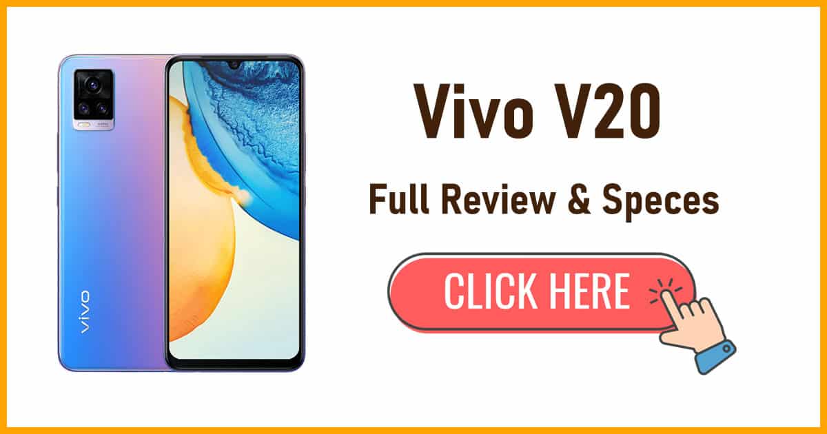 Vivo V20 Banner