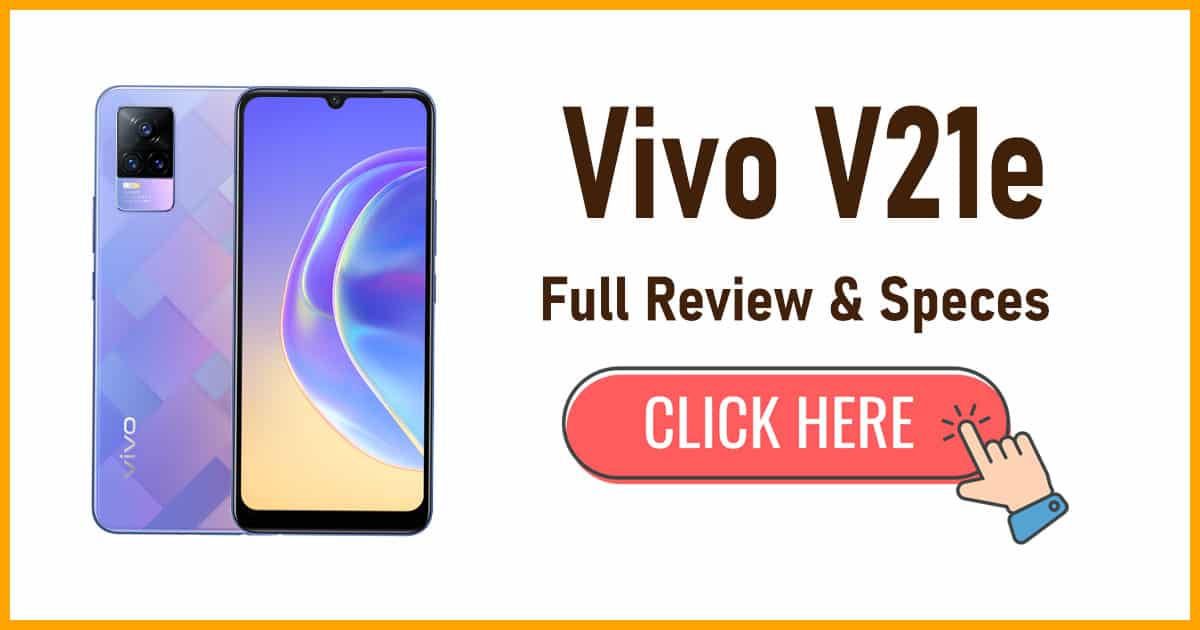 Vivo V21e Banner