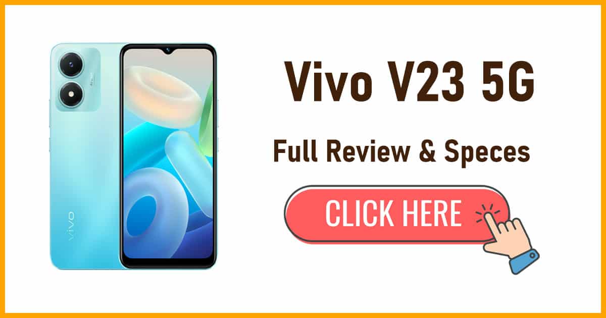 Vivo V23 5G Banner