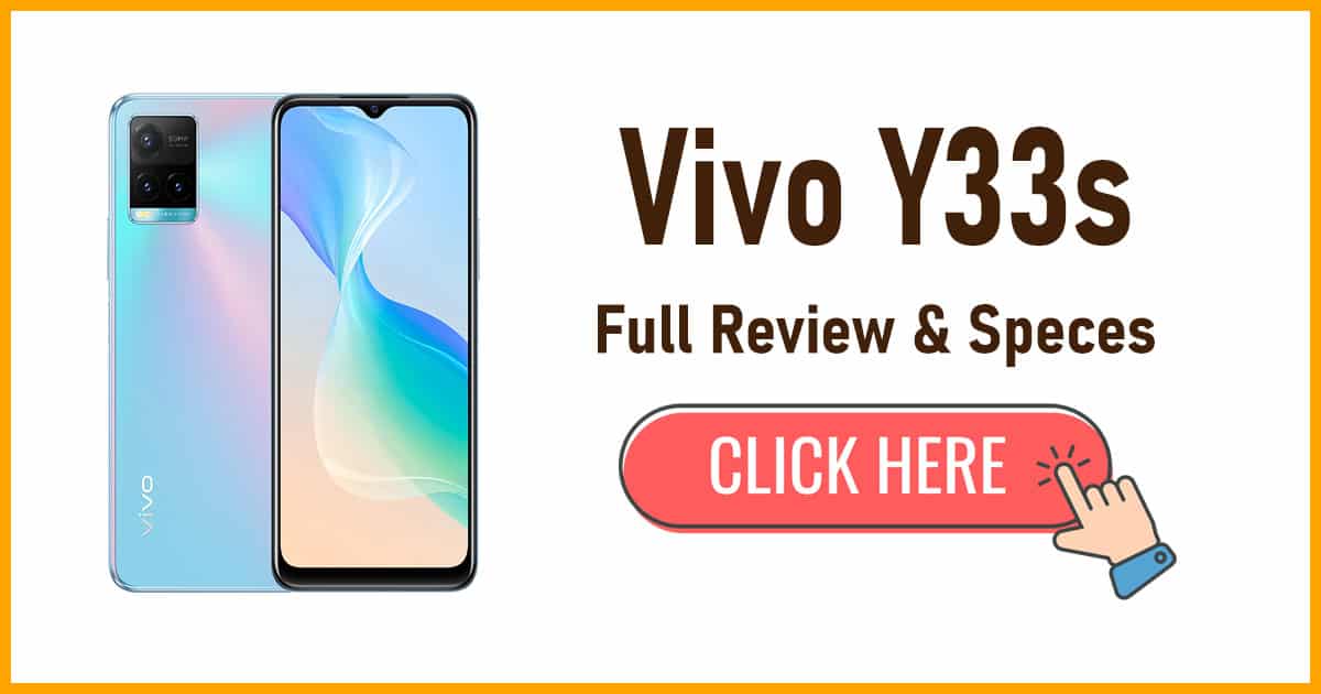 Vivo Y33s Banner