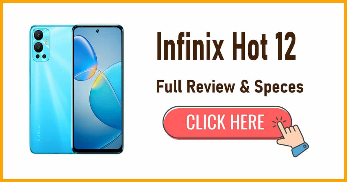 Infinix Hot 12 Banner