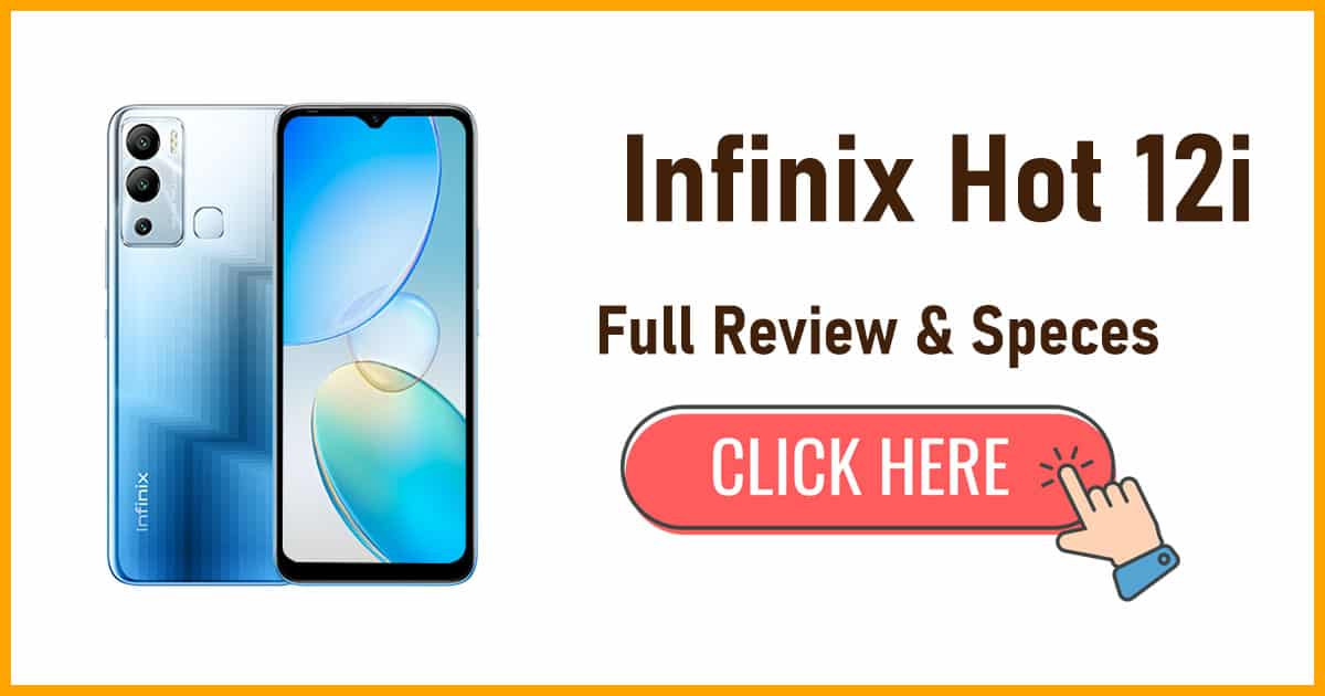 Infinix Hot 12i Banner