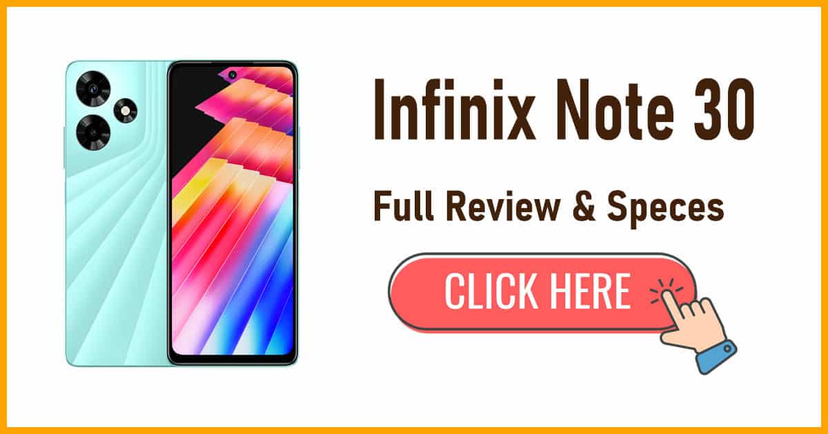 Infinix Hot 30 Banner