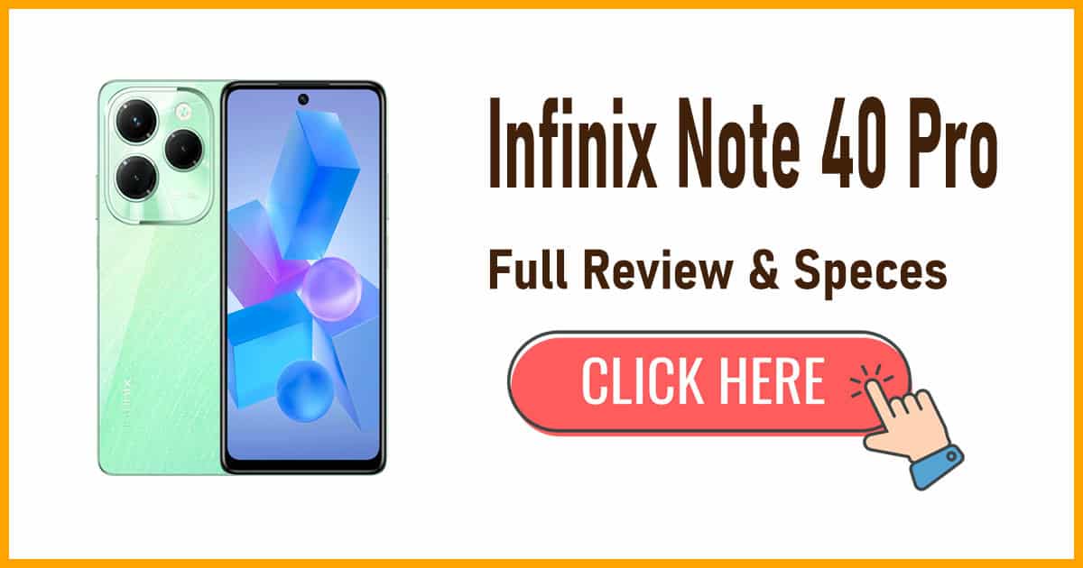 Infinix Hot 40 Pro Banner