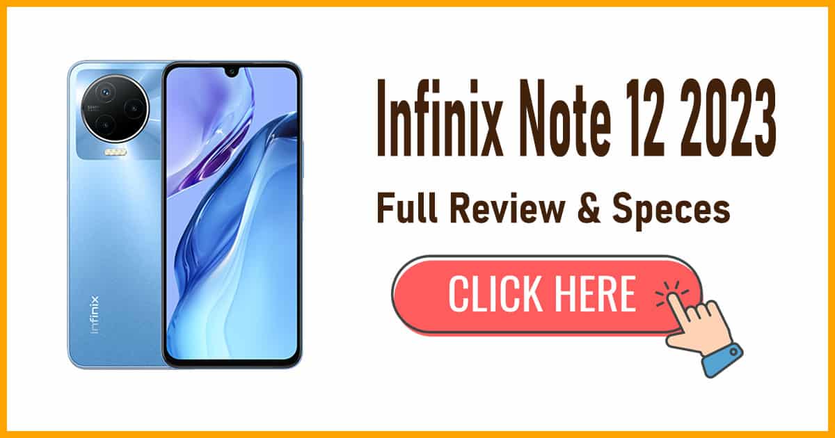 Infinix Note 12 2023 Banner