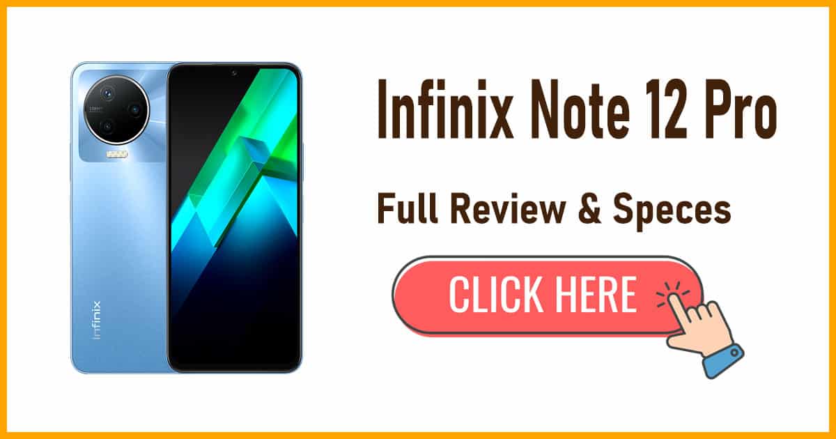 Infinix Note 12 Pro Banner