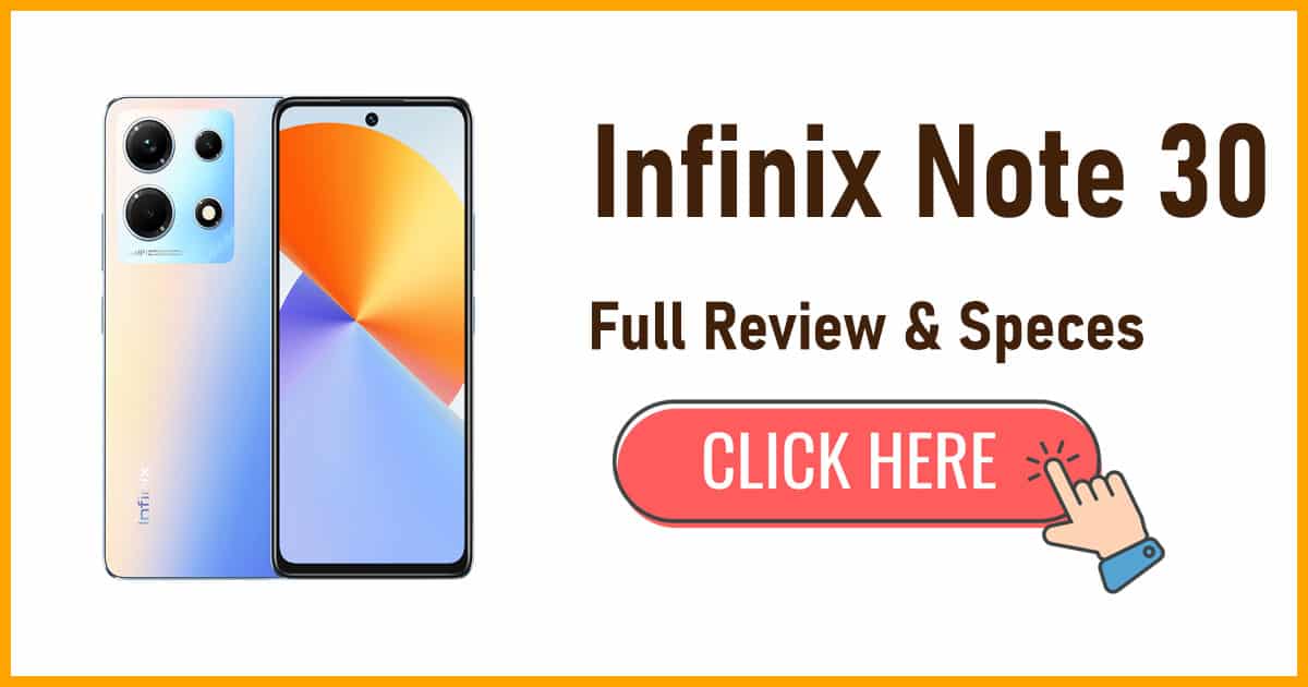 Infinix Note 30 Banner