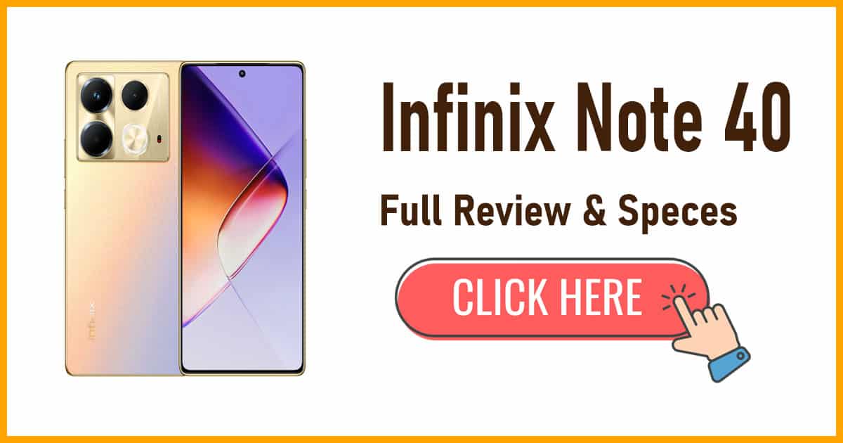 Infinix Note 40 Banner 1