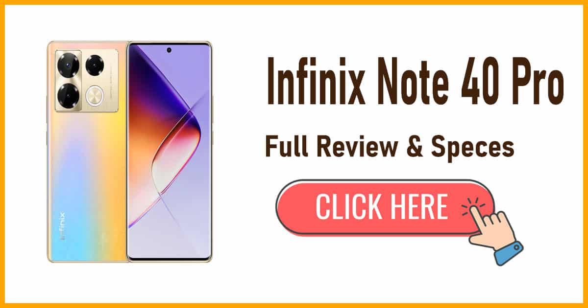 Infinix Note 40 Pro Banner