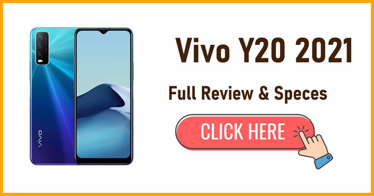 Vivo Y20 2021 Banner