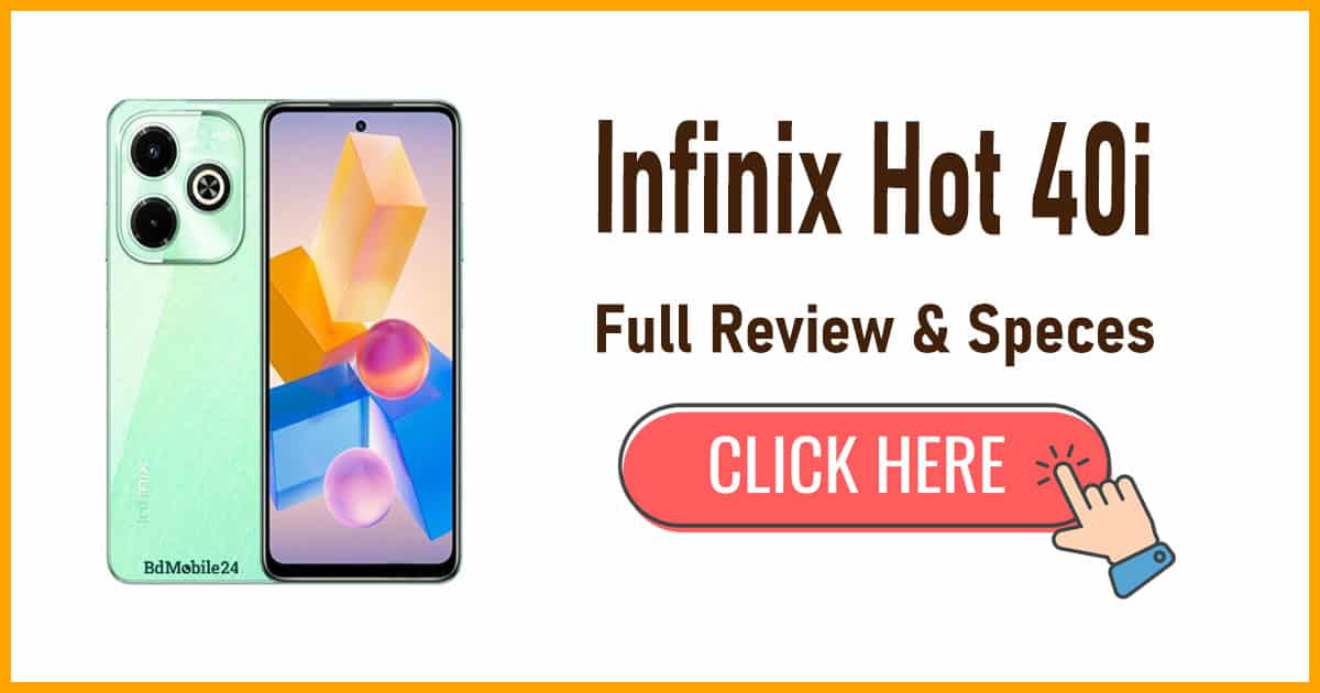 Infinix Hot 40i Banner